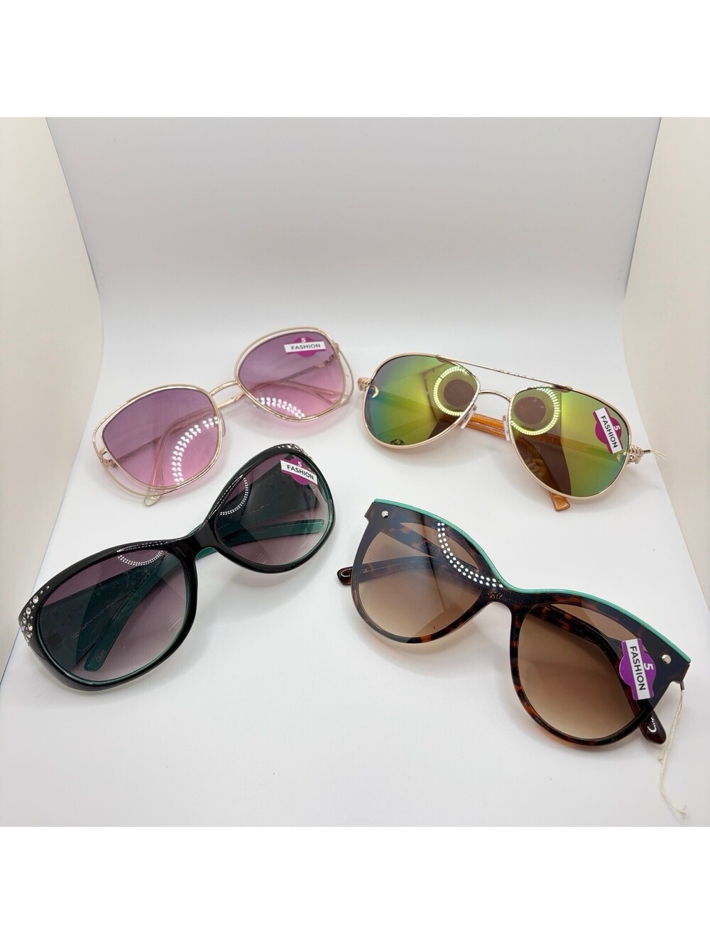 Piranha Women’s Sunglasses Reduced Glare Lens Lot of 4 Different Styles #9